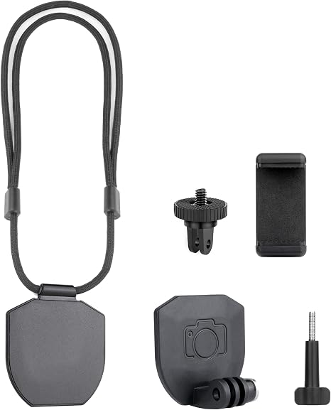 GEPULY Magnetic Neck Mount Adjustable for iPhone GoPro