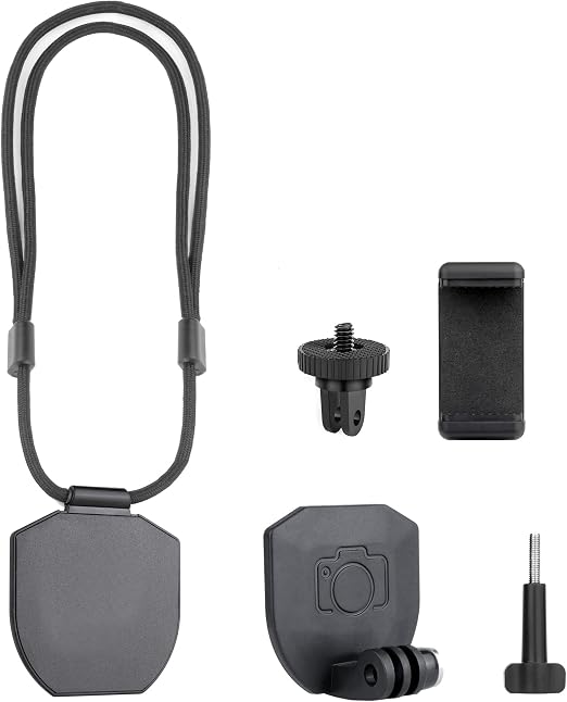 GEPULY Magnetic Neck Mount Adjustable for iPhone GoPro