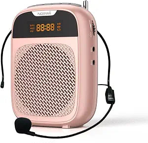 Norwii Portable Rechargeable Mini Voice Amplifier for Teachers