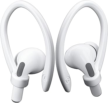 2 Pairs AirPod Ear Hooks for AirPods 5 Pro 2 Pro, 4 3 2 1 White