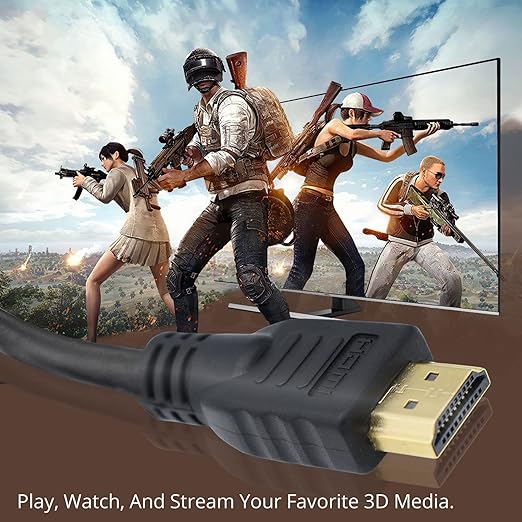 Master Cables Roku HDMI Cable - Compatible with Roku LT, 1, 2, 3, 4, Express, Streambar - High-Speed HDMI Cord for Seamless Streaming. 2 Metre (6.6 Ft Cable)