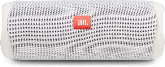 JBL FLIP 5 Waterproof Portable Bluetooth Speaker - White (Renewed)