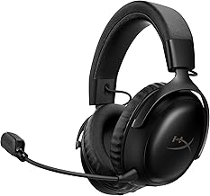 HyperX Cloud III S – Wireless Gaming Headset for Multi-Platform, 2.4GHz, Bluetooth, Battery Life up to 120 Hours 2.4GHz / 200 Hours Bluetooth, 53mm Angled Drivers, Detachable Mic – Black - Image 1