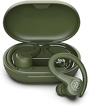 JLab, Go Sport+, True Wireless Workout Earbuds, Bluetooth Sport Earbuds, Clear Calling, Green - Image 1
