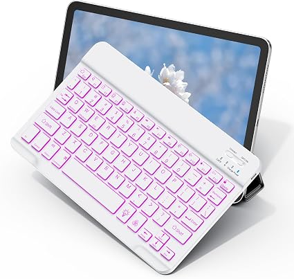 Wireless Keyboard for Samsung Galaxy Tab A11+ A9+ S10 FE S9 S10Lite Backlit
