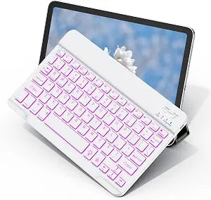 Wireless Keyboard for Samsung Galaxy Tab A11+ A9+ S10 FE S9 S10Lite Backlit