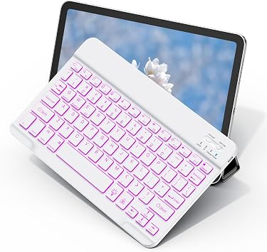 Wireless Keyboard for Samsung Galaxy Tab A11+ A9+ S10 FE S9 S10Lite Backlit