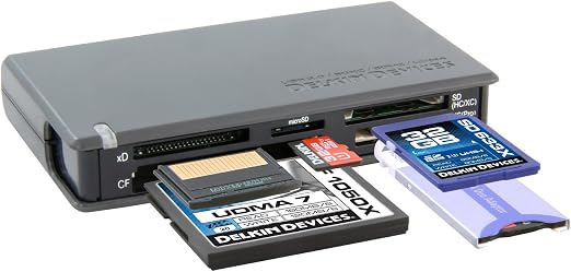 Delkin USB 3.0 Universal Memory Card Reader (DDREADER-42)