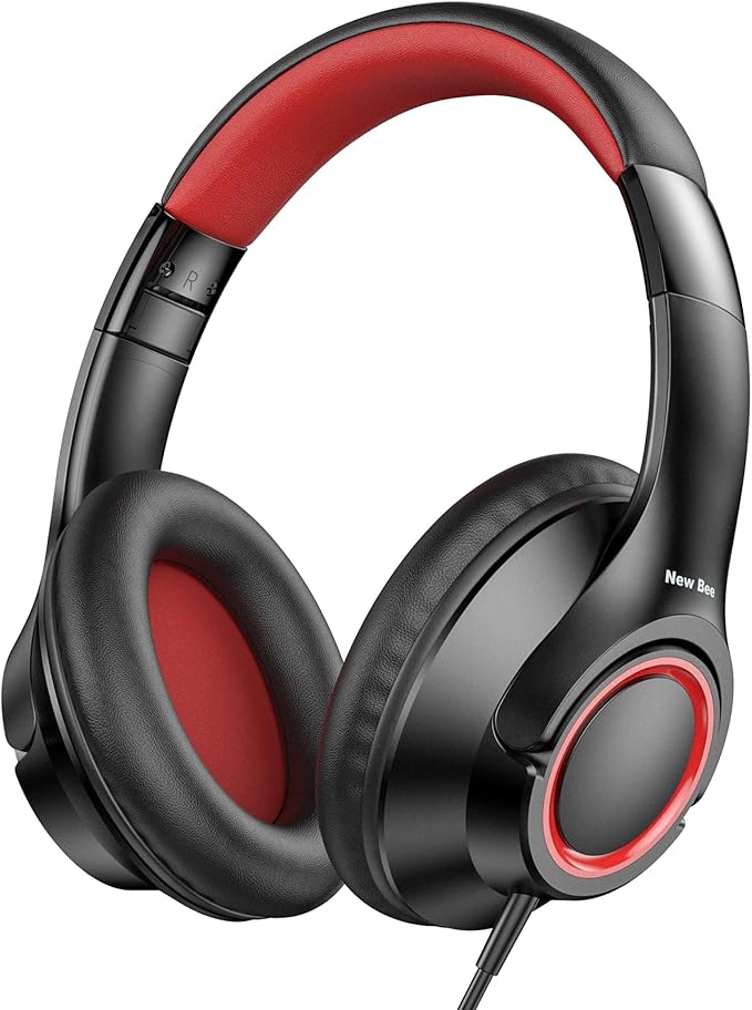 New Bee Kids Headphones,Wired,School,Toddler Headphones Baby Headphone Lightweight for Boys/Girls/Mac/Android/Kindle/Tablet/Pad