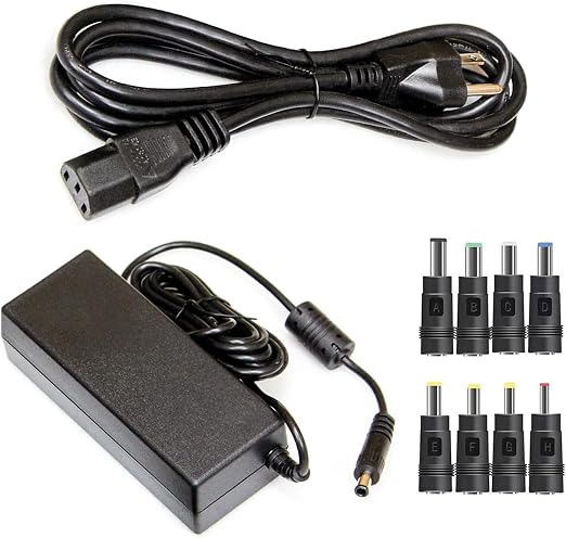 Kado Power Adapter AC/DC 12V-5A 4A 3A 2.5A 2A 1A 5.5x2.1mm with 8 Tips - Image 6