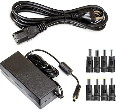 Kado Power Adapter AC/DC 12V-5A 4A 3A 2.5A 2A 1A 5.5x2.1mm with 8 Tips - Image 2