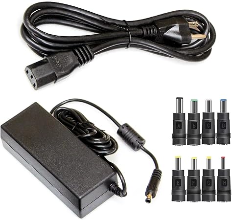 Kado Power Adapter AC/DC 12V-5A 4A 3A 2.5A 2A 1A 5.5x2.1mm with 8 Tips - Image 3