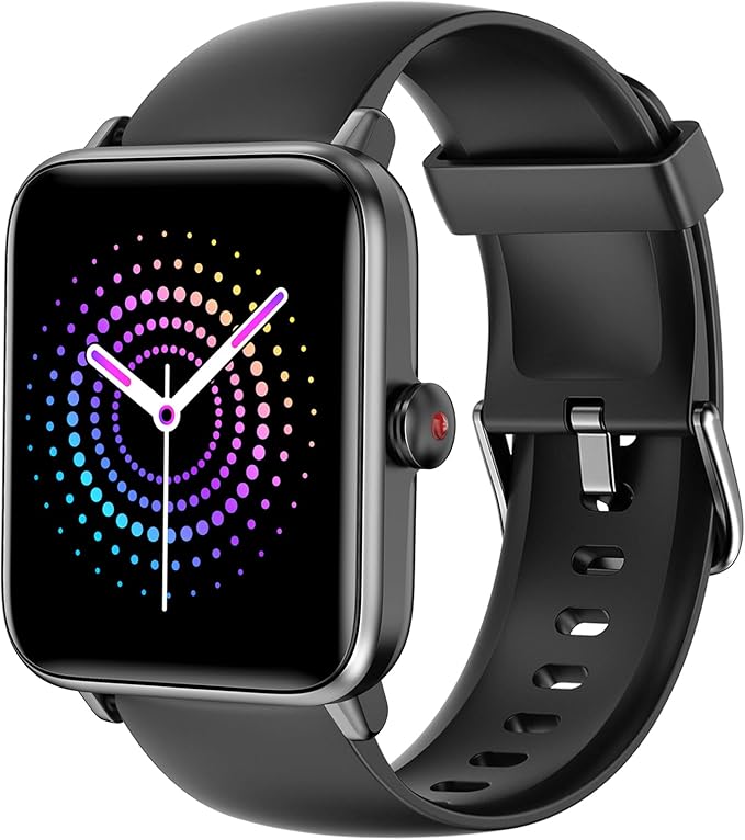 Smart Watch, Fitness Tracker with Heart Rate Monitor, Blood Oxygen, Sleep Tracking, 41mm Smartwatch Waterproof with Pedometer for Women Men Watch Compatible with Android iOS Phones