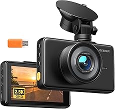 iZEEKER 2.5K Dash Cam Front, 1440P QHD Car Camera with 3" IPS Display - Image 1