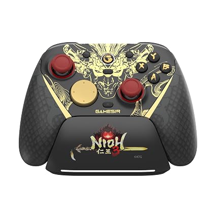 GameSir G7 Pro 8K PC Wireless Controller, Nioh 3 – 8000Hz Polling Rate Wired & 2.4G, TMR Joysticks Anti-Stick Drift, Hall Effect Analog Triggers, Esports Gamepad for Windows PC with 3.5mm Audio