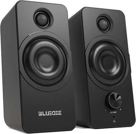 Bluedee PC Speakers for Desktop, Computer Speakers with Dedicated Tweeters