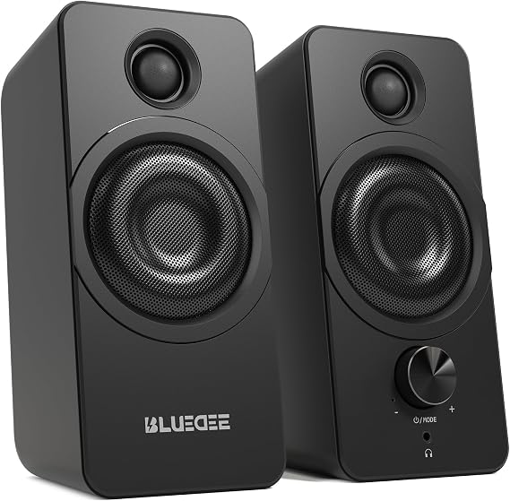 Bluedee PC Speakers for Desktop, Computer Speakers with Dedicated Tweeters