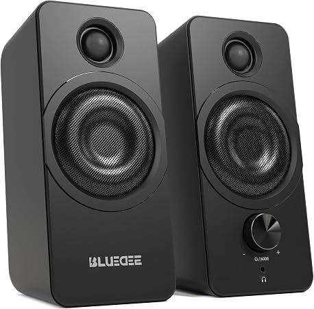Bluedee PC Speakers for Desktop, Computer Speakers with Dedicated Tweeters