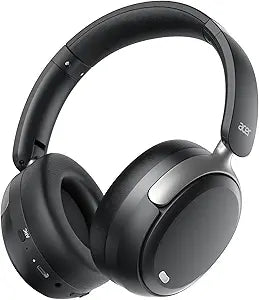 Acer OHR516 Noise Cancelling Headphones - Over Ear, 60H Battery, Black