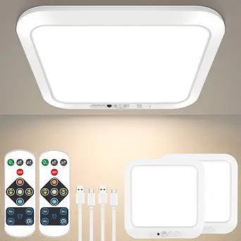 Rechargeable Motion Sensor Closet Light, Battery Operated Ceiling Light