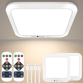 Rechargeable Motion Sensor Closet Light, Battery Operated Ceiling Light - Image 1