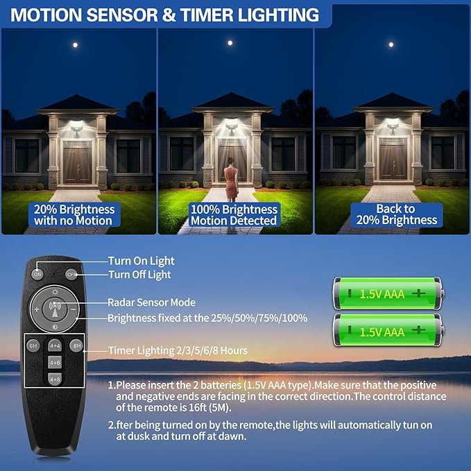 7000W Solar Street Light, Solar Street Lights Outdoor Waterproof IP67, Outdoor SolarLamp with Motion Sensor & Dusk to Dawn - Durable, Energy-Efficient SolarLighting for Garden, Yard, Driveway