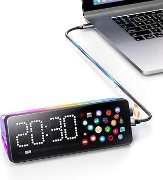 Laptop Docking Station (7-in-1), Docking Station with Screen, Multiple Built-in Apps, USB C Dock with HDMI 4K@60Hz, 90W Max Power Delivery, 1 Gbps Ethernet, USB C Hub for Mac/Dell/HP - Image 2