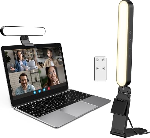 InnoGear Ring Light for Computer On-Camera Monitor Video Conference Light