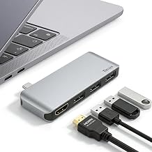 USB C Hub 4-Port, 10Gbps Multiport Adapter with 4K@60Hz HDMI for MacBook - Image 1