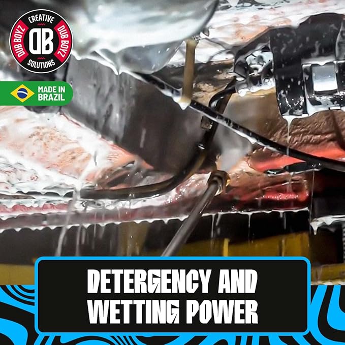 DUB BOYZ D-OFF Heavy-Duty Cleaner & Degreaser, Industrial Strength, Cuts Through Grease and Grime, Safe on Metal, Plastic, Rubber, Biodegradable & Phosphate-Free (128 Fl Oz)