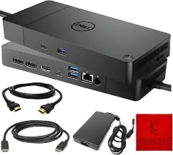 Dell WD19DC Performance Docking Station USB-C with 240W with HDMI, DP & USB-C Cables - Image 1