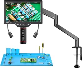 TOMLOV Autofocus Digital Soldering Microscope, 10.1" TM3K-AF Max Coin Scope