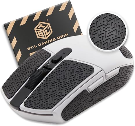 BT.L Mouse Grip for Logitech G305 & G203 Pro Gaming (Black)