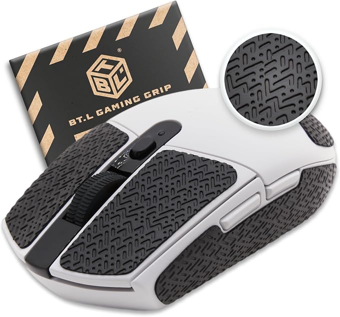 BT.L Mouse Grip for Logitech G305 & G203 Pro Gaming (Black)