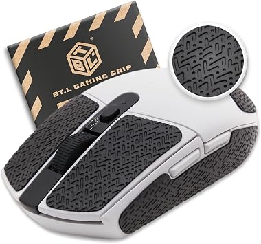 BT.L Mouse Grip for Logitech G305 & G203 Pro Gaming (Black)