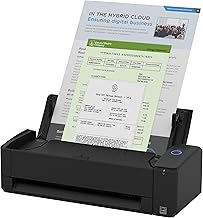 ScanSnap iX1300 Wireless or USB Double-Sided Color Document Scanner, Black - Image 1