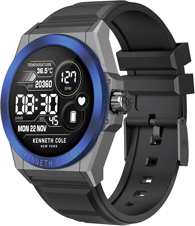 Smart Watches for Men, 1.32" HD Round Touchscreen Smartwatch, Heart Rate/SpO2/Sleep Monitor, Call Notification, 100+ Sports Modes, IP68 Waterproof Fitness Watch for iPhone Android Compatible (Blue)