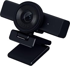 Razer Kiyo V2 X Webcam for Streaming and Meetings, 1440p 60 FPS, Black