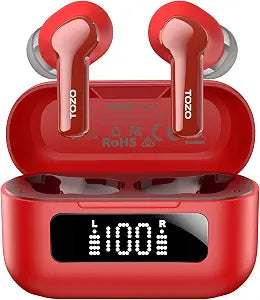 TOZO Hybrid Active Noise Cancelling in Ear Wireless Earbuds, 68H Playtime