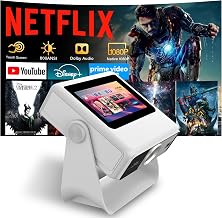 Aepuesem Smart Projector with WiFi and Bluetooth Built-in Apps &Touchscreen - Image 1