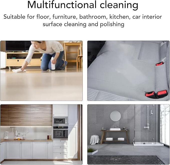 9Pcs Power Scrubber Brush Set, USB Cordless Electric Handheld Cleaning Brush Set, Strong Motor for Kitchen, Bathroom, Tub, Tile, and Car Cleaning