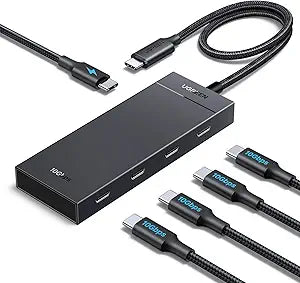 UGREEN USB C Hub 4 Ports, Multiple USB-C 3.2 Hub, 100W PD Port, Aluminum