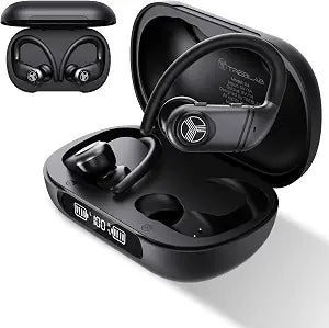 TREBLAB X4 Over the Ear Earbuds Wireless Bluetooth, 11H, IPX5