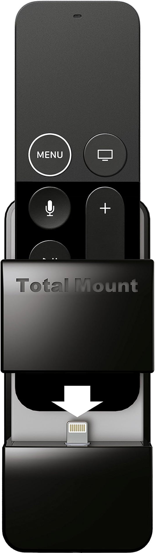 TotalMount Remote Holder for Apple TV (Safeguards Black Apple TV Remote Controls)