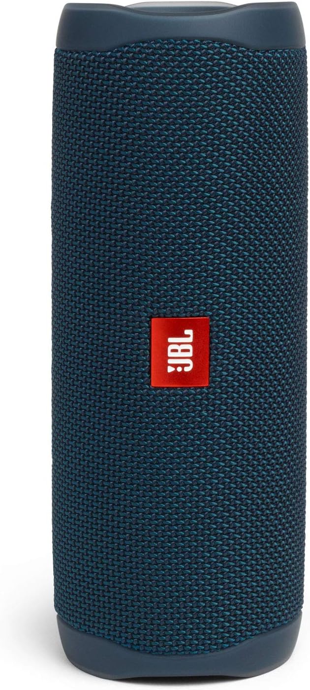 JBL Flip 5 Portable Bluetooth Speaker - Ocean Blue (JBLFLIP5BLUAM) (Renewed)