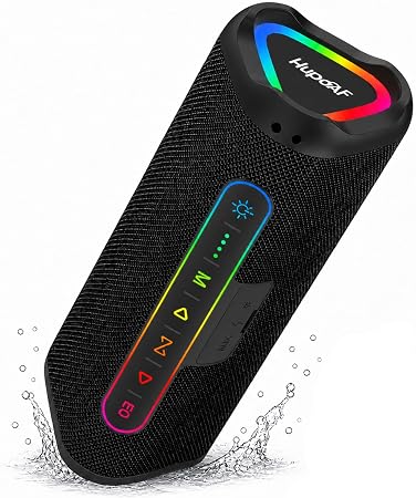 Magnetic Bluetooth Speaker, Portable Wireless, 30W Sound, IPX7 Waterproof