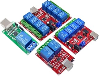 5V 12V 1 2 4 8 Channel USB Relay Control Switch Programmable Computer for Smart Home PC Intelligent Controller - Image 1