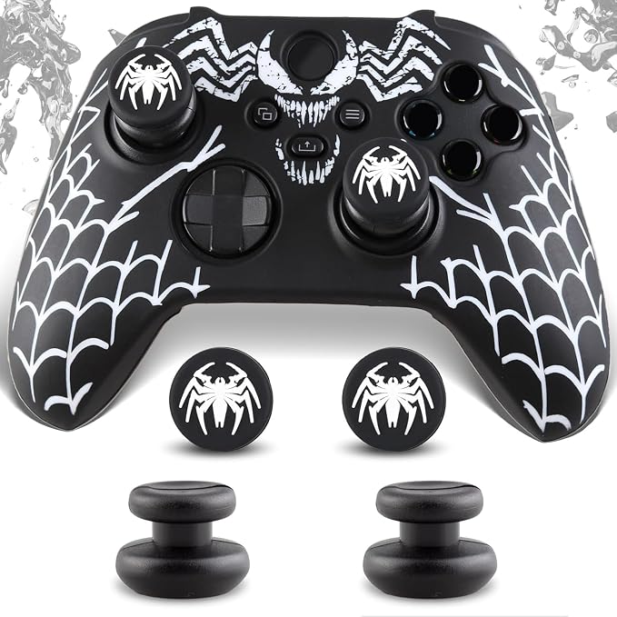 Spider Web Silicone Controller Skin Kit only for Xbox Series S/X