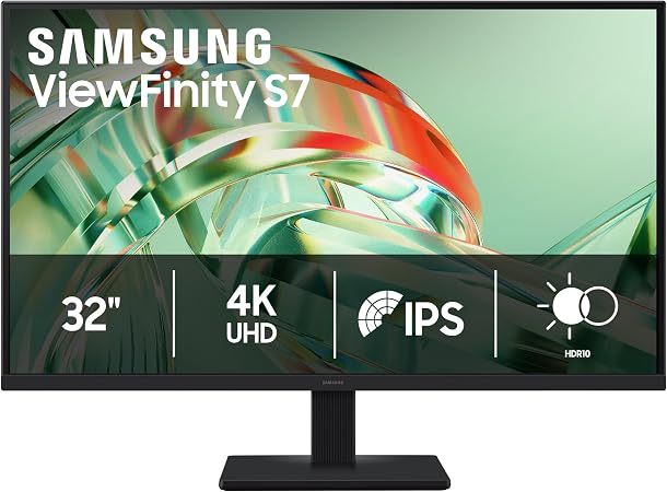Samsung 32" ViewFinity S7 (S71H) 4K UHD IPS HDR10 High Resolution Monitor