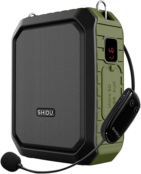 Voice Amplifier with Wireless Headset Microphone